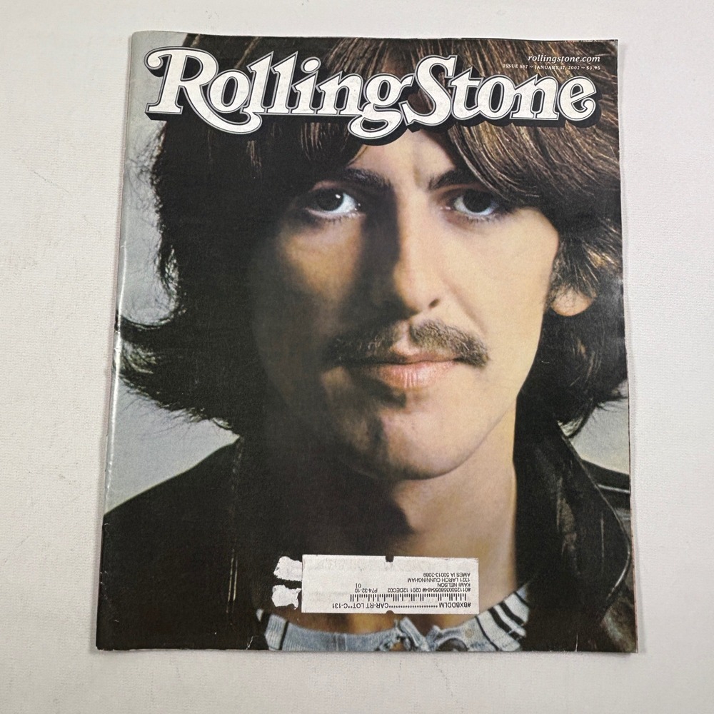 Rolling Stone Magazine Issue 887 January 17 2002 George Harrison Cover